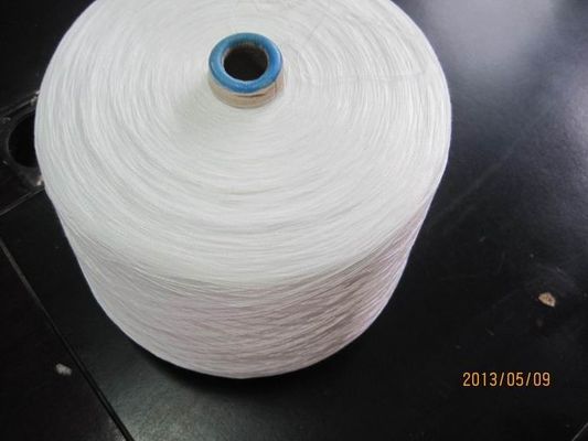 Raw White Polyester Ring Spun Yarn