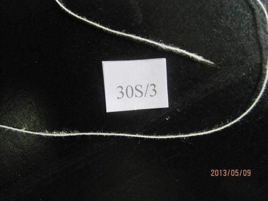 Raw White Polyester Ring Spun Yarn